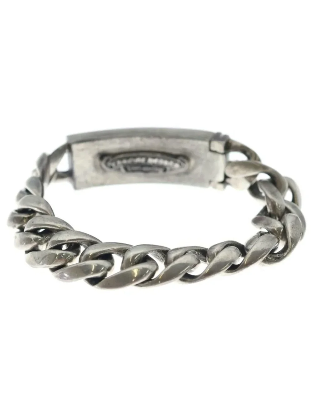 Chrome Hearts ID Silver Bracelet